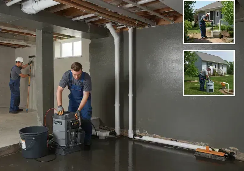 Basement Waterproofing and Flood Prevention process in Moweaqua, IL